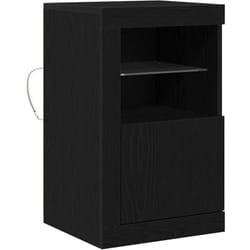Meuble d'appoint Chêne noir 41 x 37 x 67 cm Bois d'ingénierie Vidaxl