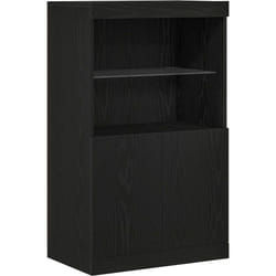 Buffet Noir 60 x 37 x 100 cm Bois d'ingénierie Vidaxl