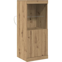 Vidaxl - Buffet avec lumières led Chêne artisanal 41x37x100 cm