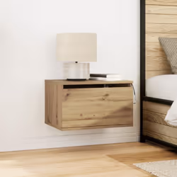 Cet ensemble de tables de chevet est non seulement pratique, mais aussi une belle addition à ta chambre. Fait en chêne massif ...