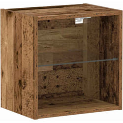 Tagère flottante Marron 40 x 28.5 x 40 cm Bois d'ingénierie Vidaxl