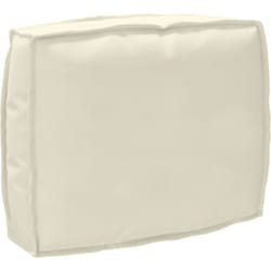 Vidaxl - Coussin de palette pour dossier Crème 50x40x12 cm Tissu Oxford