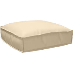 Vidaxl - Coussin de palette pour siège Beige 50x50x12 cm Tissu Oxford