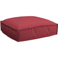 Coussin de Pallet Pour Siège Rouge Vin 50 x 50 x 12 cm, Tissu Oxford Vidaxl