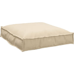 Coussin de palette pour siège Beige 70x70x12 cm en tissu Oxford vidaXL