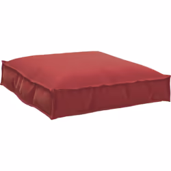 Ce coussin carré rouge vin est super pour égayer tes sièges et ajouter du peps à ton salon moderne. Fait en polyester respira ...