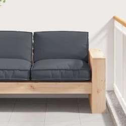 vidaXL Coussin Pallet - Anthracite