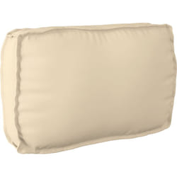 vidaXL Coussin de palette pour dossier beige 70 x 40 x 12 cm, en tissu Oxford