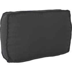Coussin de Palette pour Dossier Noir 70x40x12 cm, tissu Oxford Vidaxl