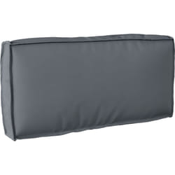 Vidaxl - Coussin palette dossier Anthracite 80x40x12 cm Tissu Oxford