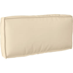 Vidaxl - Coussin de palette beige 80x40x12 cm en tissu Oxford