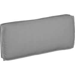 Coussin de palette pour siège / dossier Gris 120x50x12 cm Tissu Oxford Vidaxl