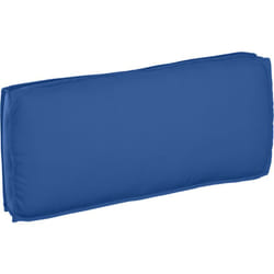 Coussin de palette bleu royal pour le dossier et l'assise - 120 x 50 x 12 cm, tissu Oxford Vidaxl