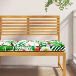 vidaXL Coussins de palette pour siège 2 pcs - Jungle Tropicale