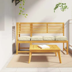vidaXL Coussins de palette - Crème