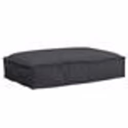 vidaXL Coussin Pallet pour siège noir 60x40x8 cm en tissu Oxford