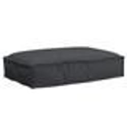 vidaXL Coussin Pallet pour siège noir 60x40x8 cm en tissu Oxford