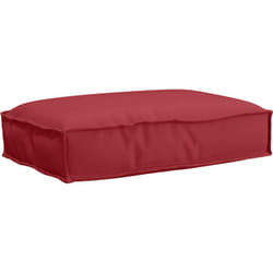 Coussin pour assise de palette Bordeaux 60 x 40 x 8 cm Vidaxl