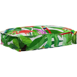 Coussin en palette pour siège Jungle tropicale 60x40x8 cm Tissu Oxford Vidaxl