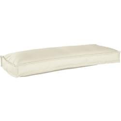 Vidaxl - Coussin de palette pour banc Crème 100x40x8 cm Tissu Oxford