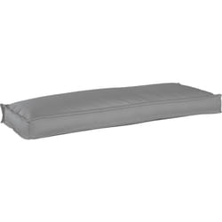 Coussin de palette pour banc gris 110x40x8 cm en tissu Oxford vidaXL