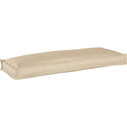 Vidaxl - Coussin de palette pour banc beige 110x40x8 cm toile Oxford