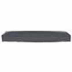 vidaXL Coussin de palette pour banc Anthracite 120 x 40 x 8 cm en tissu Oxford.