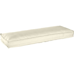 Vidaxl - Coussin Pallet pour banc crème 120x40x8 cm tissu Oxford
