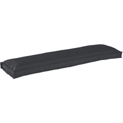 Coussin de palette pour banc Noir 150x40x8 cm Tissu Oxford vidaXL