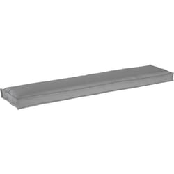 Coussin de palette pour banc Gris 180x40x8 cm en tissu Oxford vidaXL
