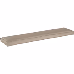 Ce coussin de chaise rectangulaire taupe mixe style et confort pour rendre ton espace plus chaleureux. Sa texture lisse et so ...