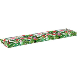 Coussin de palette Floral Jungle tropicale 180 x 40 x 8 cm Vidaxl