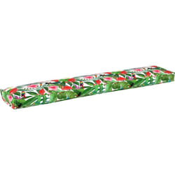 Coussin de Palette pour Banc Tropical Jungle 200x40x8 cm en Tissu Oxford Vidaxl