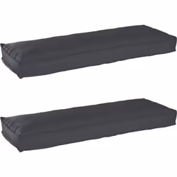Ce coussin rectangulaire en noir stylé apporte confort et élégance à ton chez-toi. Parfait pour être à l'aise sur les sièges  ...