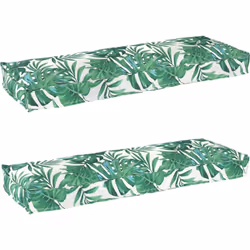 Ce coussin d'extérieur à motif de feuille est parfait pour ajouter une touche à votre déco, alliant style et confort. Ses cou ...