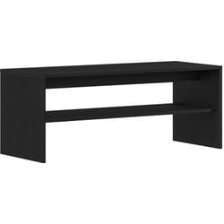 Vidaxl - Meuble tv chêne noir 100x40x40 cm bois d'ingénierie