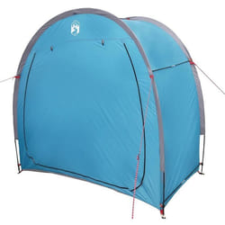 Tente de vélo imperméable - vidaXL - Bleu - 210x90x174 cm - Polyester résistant - Revêtement PU