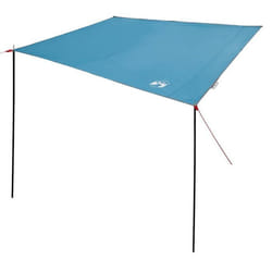 Bâche imperméable pour camping - vidaXL - 460x240 cm - Bleu - Résistant au feu - Résistant au vent - Portable