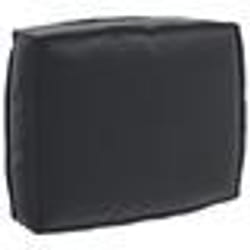 vidaXL Ensemble de coussins de palette 2 pièces en tissu Oxford noir