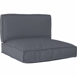 Ce set de coussins de palette ajoute du confort et du style à n'importe quel coin de votre maison ou à l'extérieur. Fabriqué  ...