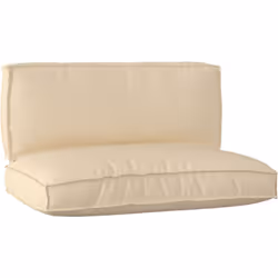 Cet ensemble de coussins de palette apporte confort et style, que ce soit à l'intérieur ou à l'extérieur. Avec son design ten ...