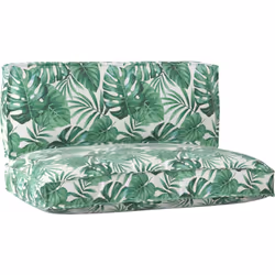 Ce set de coussins de palette est parfait pour l'intérieur et l'extérieur. Il allie confort et style, fabriqué en tissu Oxfor ...