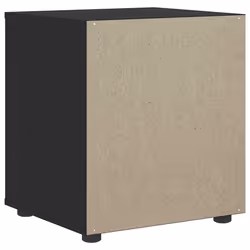 VidaXL 4108281 Table de nuit et table de chevet 2 tiroir(s) Noir - Vue supplémentaire 6