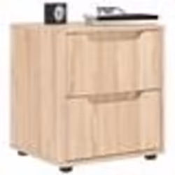 vidaXL Table de chevet VISNES chêne sonoma 45x40x50 cm bois ingénierie