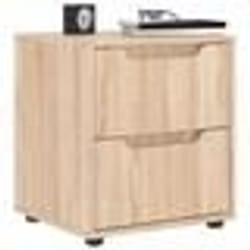 vidaXL Table de chevet VISNES chêne sonoma 45x40x50 cm bois ingénierie