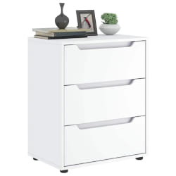 vidaXL Buffet VISNES - Blanc - 60x40x73 cm