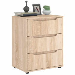 vidaXL Buffet VISNES - Chêne sonoma - 60x40x73 cm