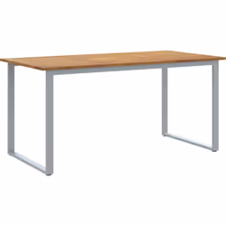 Cette table à manger d'extérieur; avec son ambiance moderne et épurée, est parfaite pour n'importe quel balcon ou patio. Fabr ...