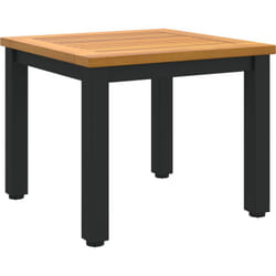 Table d'appoint de jardin 45x45x38 cm en bois d'acacia massif Vidaxl