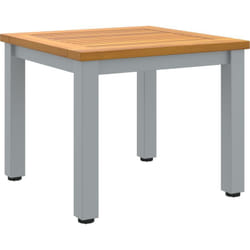 Table d'appoint de jardin 45x45x38 cm en bois d'acacia massif vidaXL